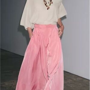 Zara Soft Pink Maxi Skirt